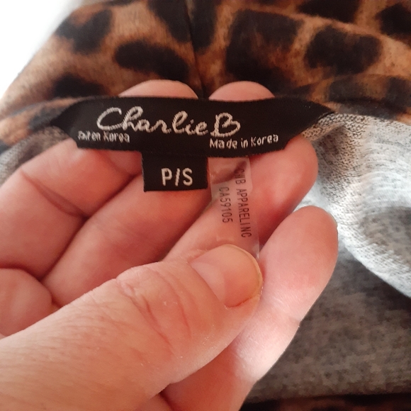 New No Tags Charlie B Small Super Soft Leopard Print - Picture 9 of 16